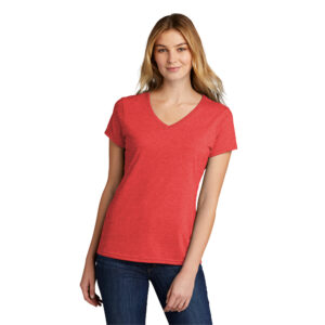 LADIES Port & Company <sup>®</sup> TRI-BLEND V-NECK TEE